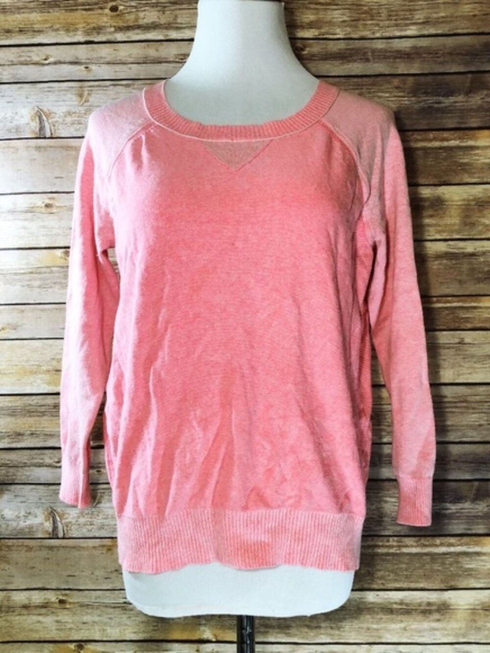 Madewell Faded Pink Pullover Crewneck Sweatshirt